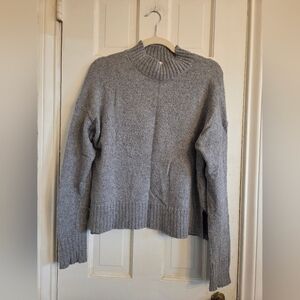 Melrose and Market Heather Gray Turtleneck Sweater